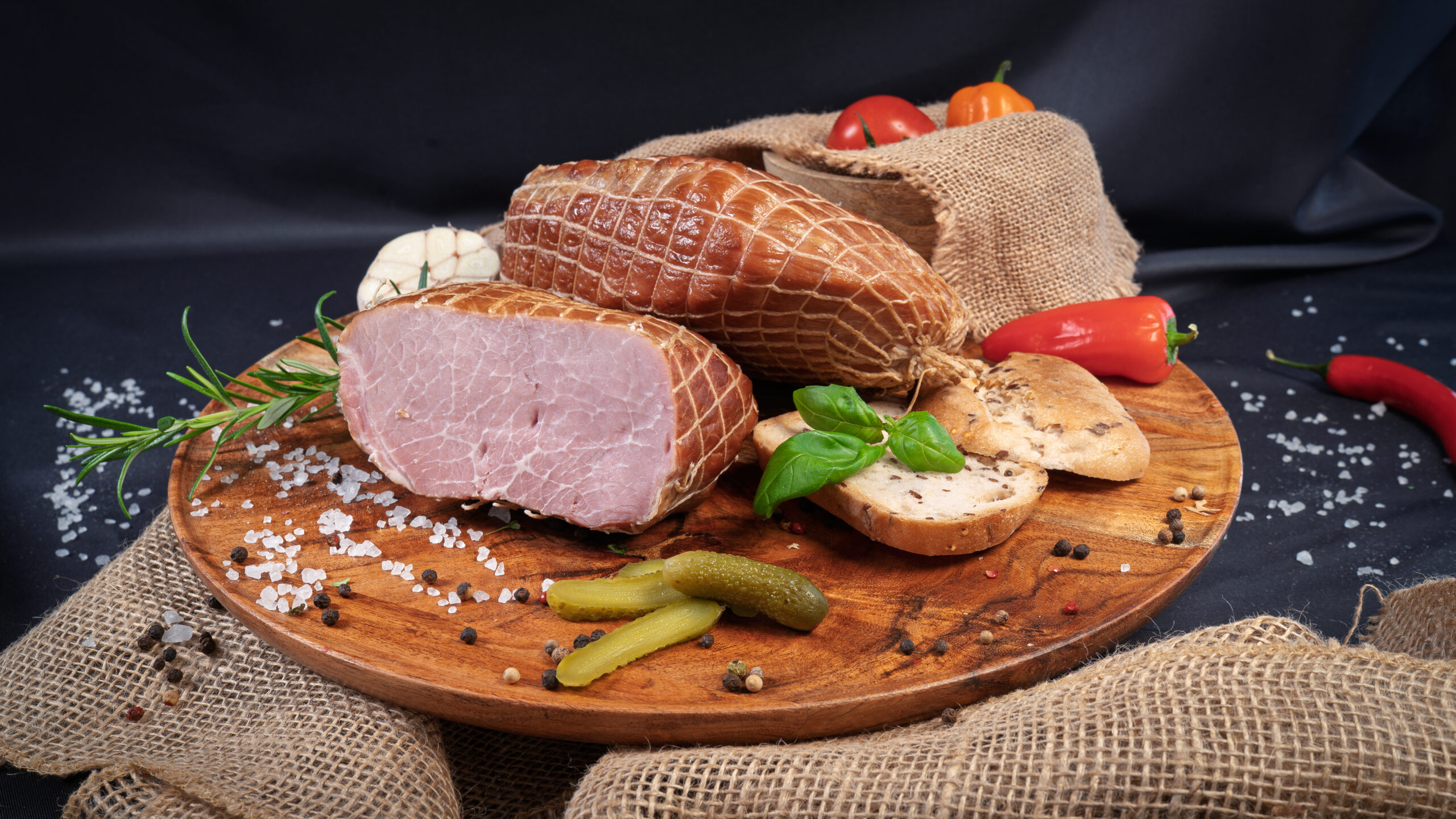 Szynka z tłuszczykiem 500g - obrazek 4