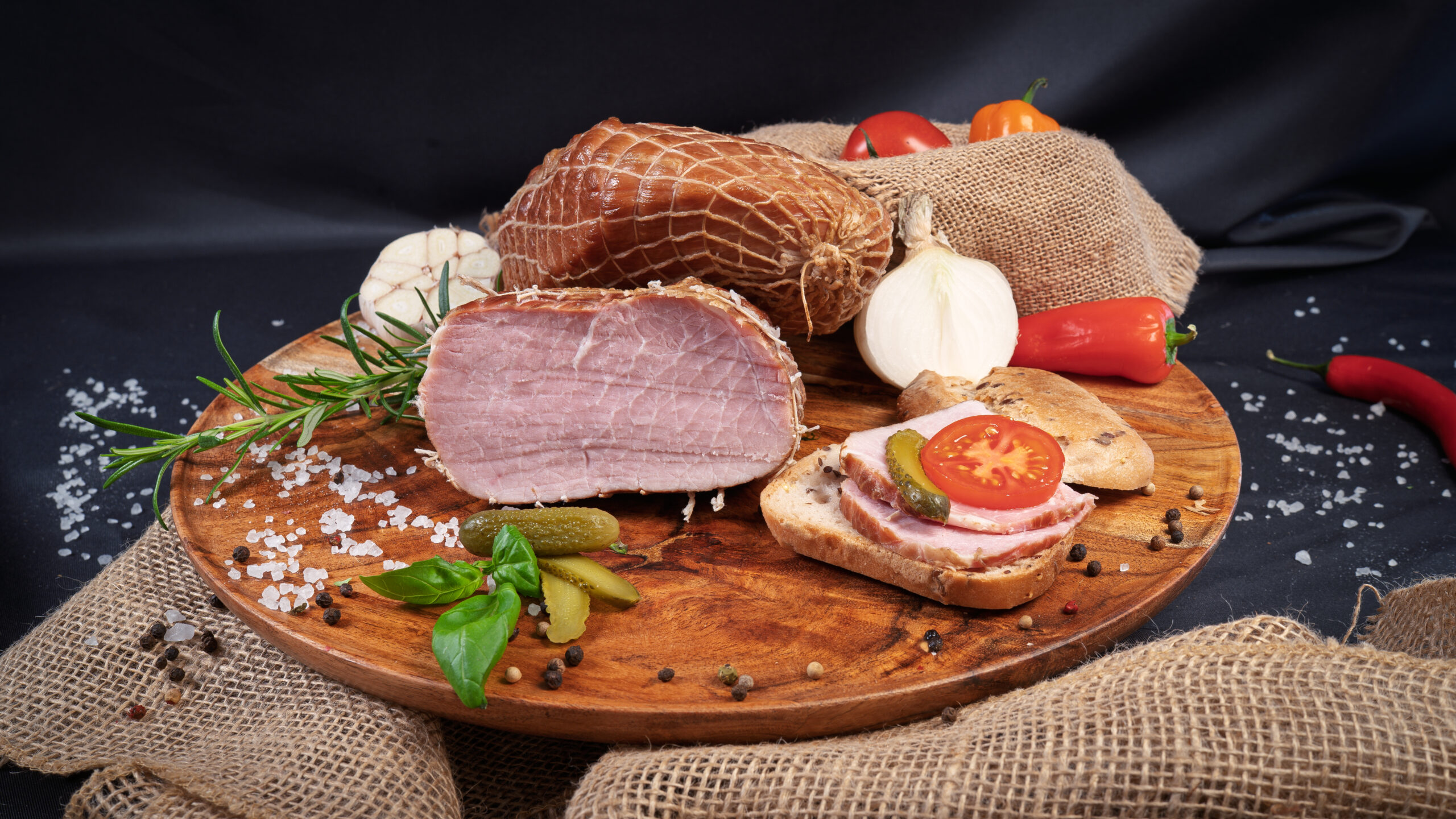 Szynka z tłuszczykiem 500g - obrazek 5