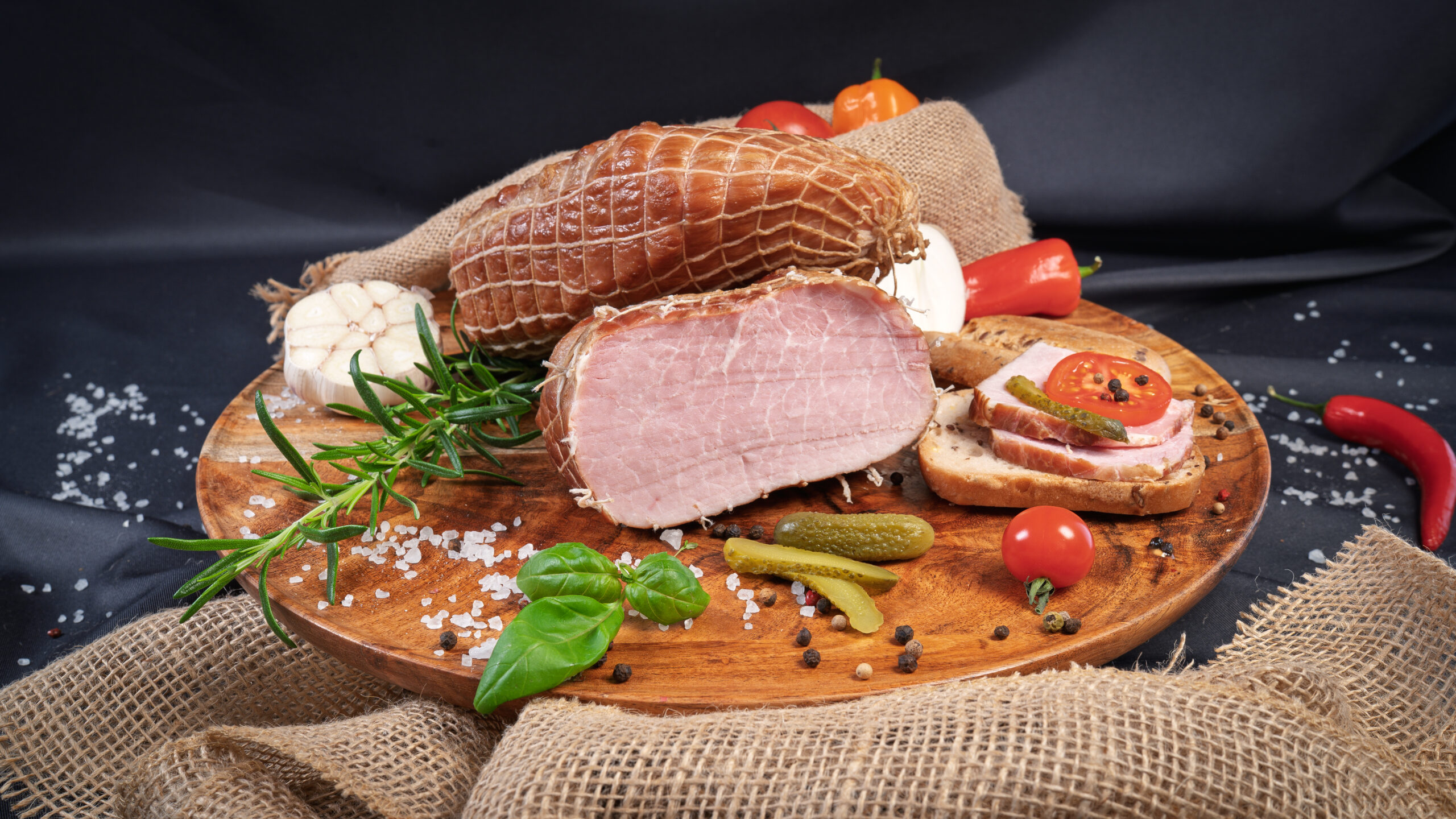 Szynka z tłuszczykiem 500g - obrazek 6