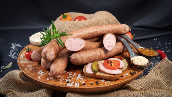Kiełbasa domowa z szynki 550g