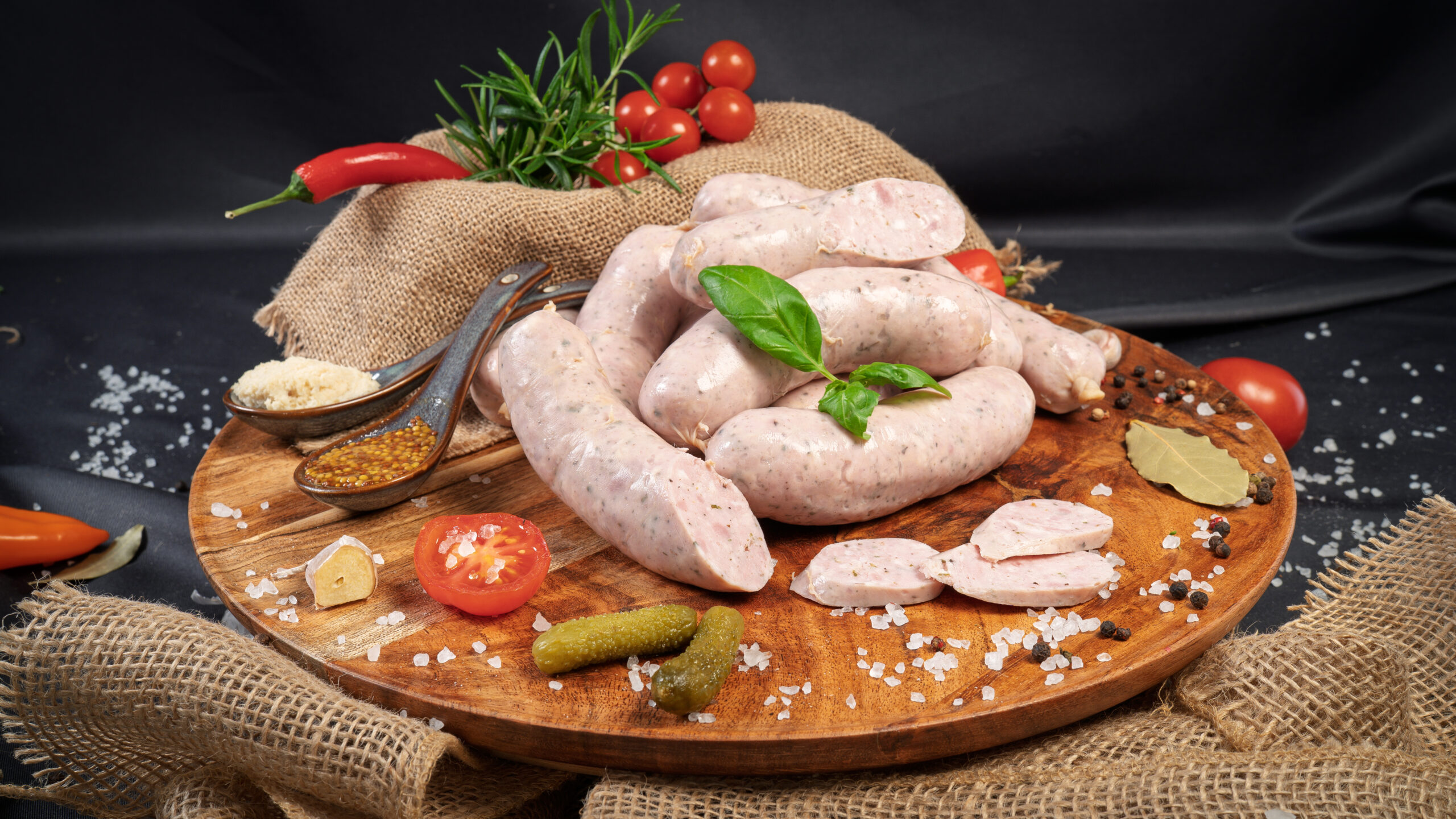 Kiełbasa biała z majerankiem 400g - obrazek 2