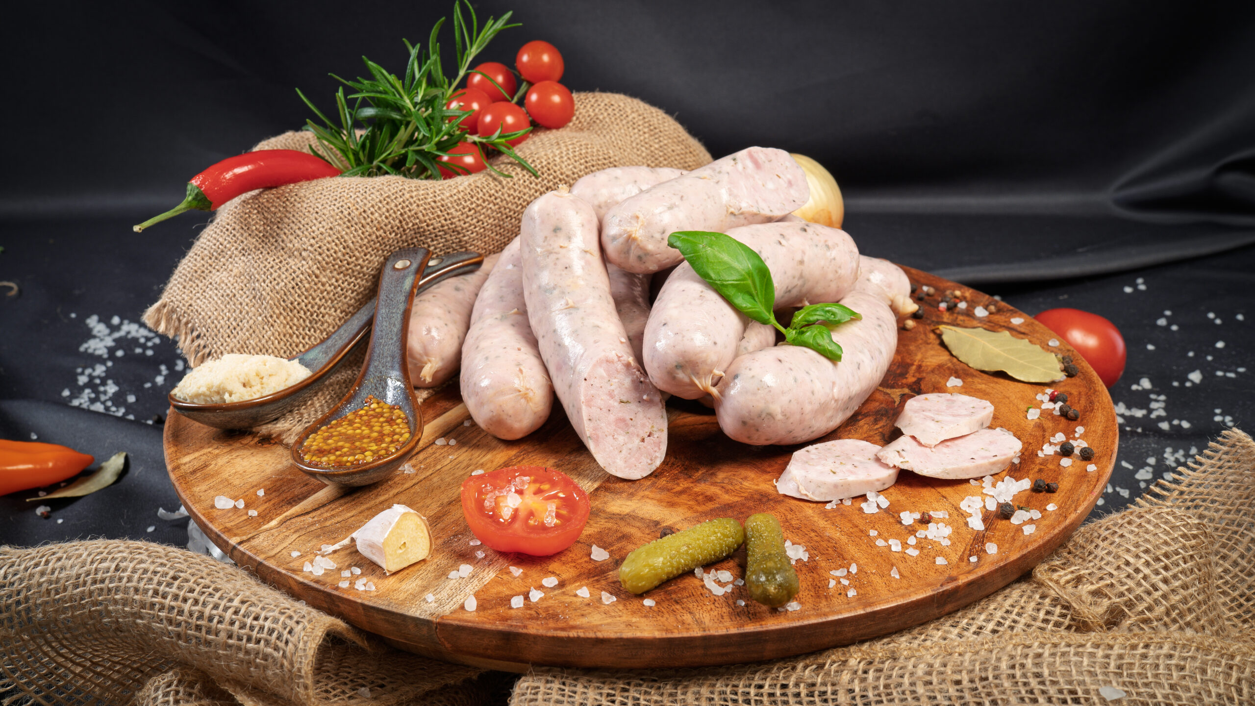 Kiełbasa biała z majerankiem 400g - obrazek 3