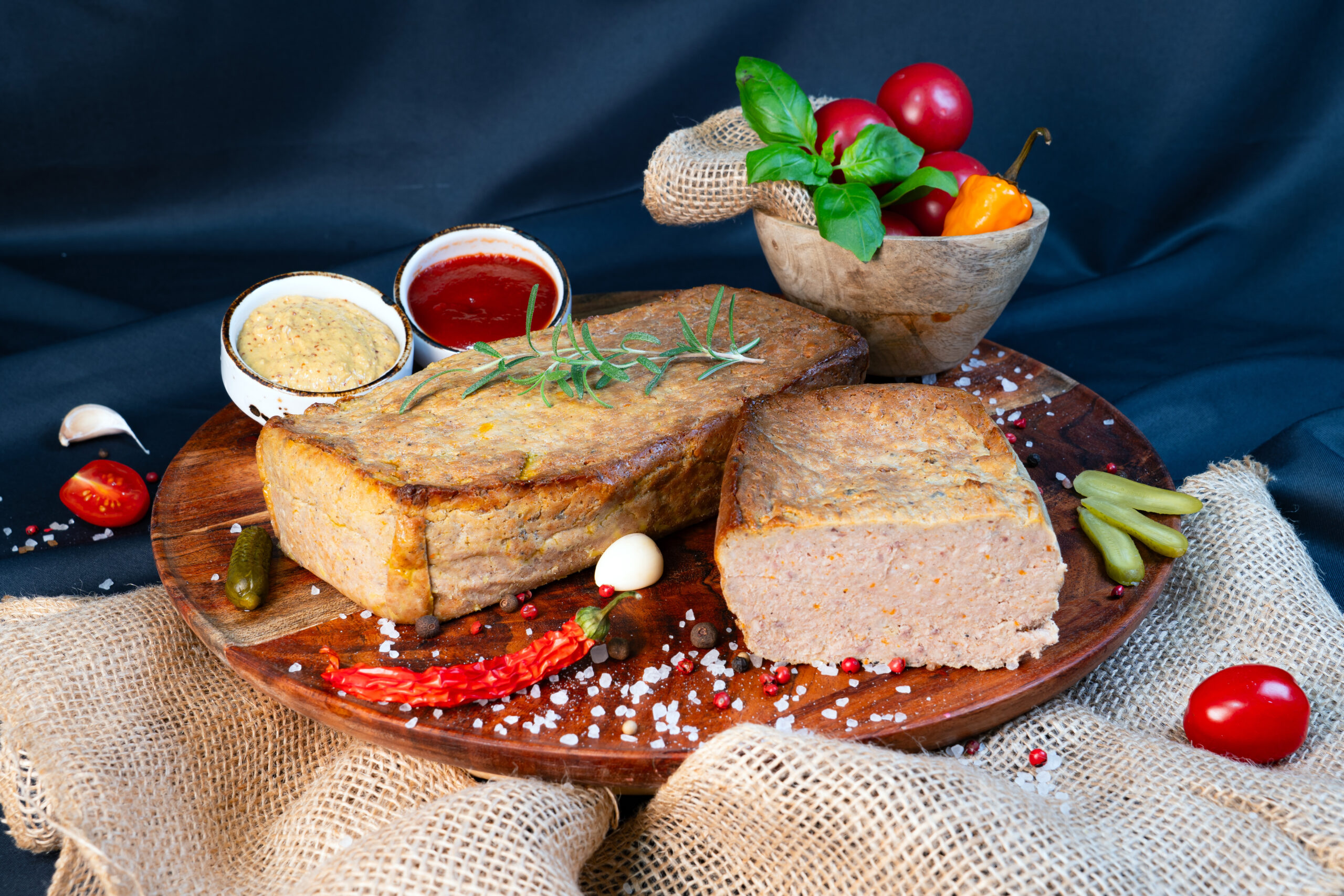 Pasztet domowy pieczony 450g - obrazek 3