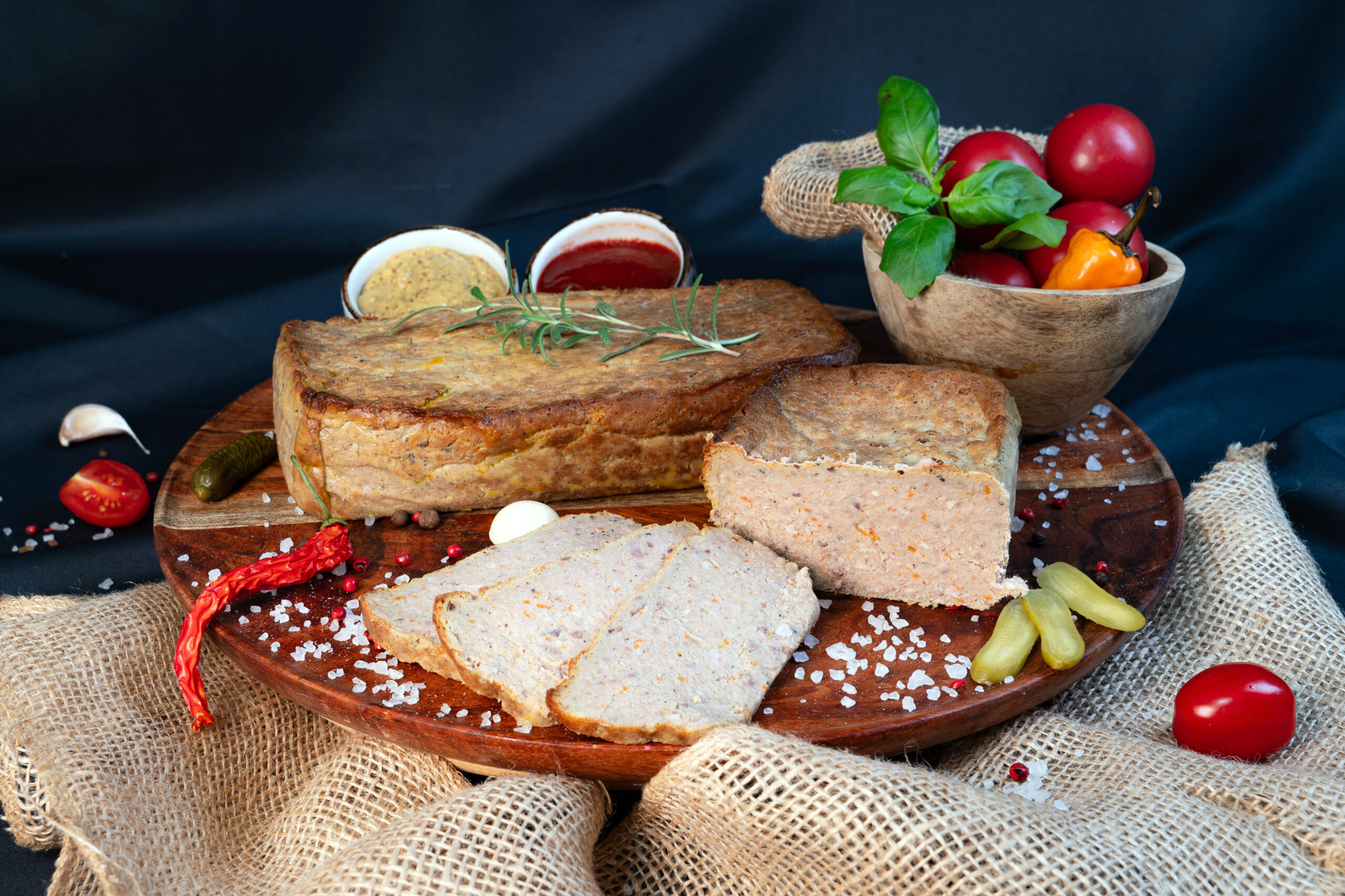 Pasztet domowy pieczony 450g