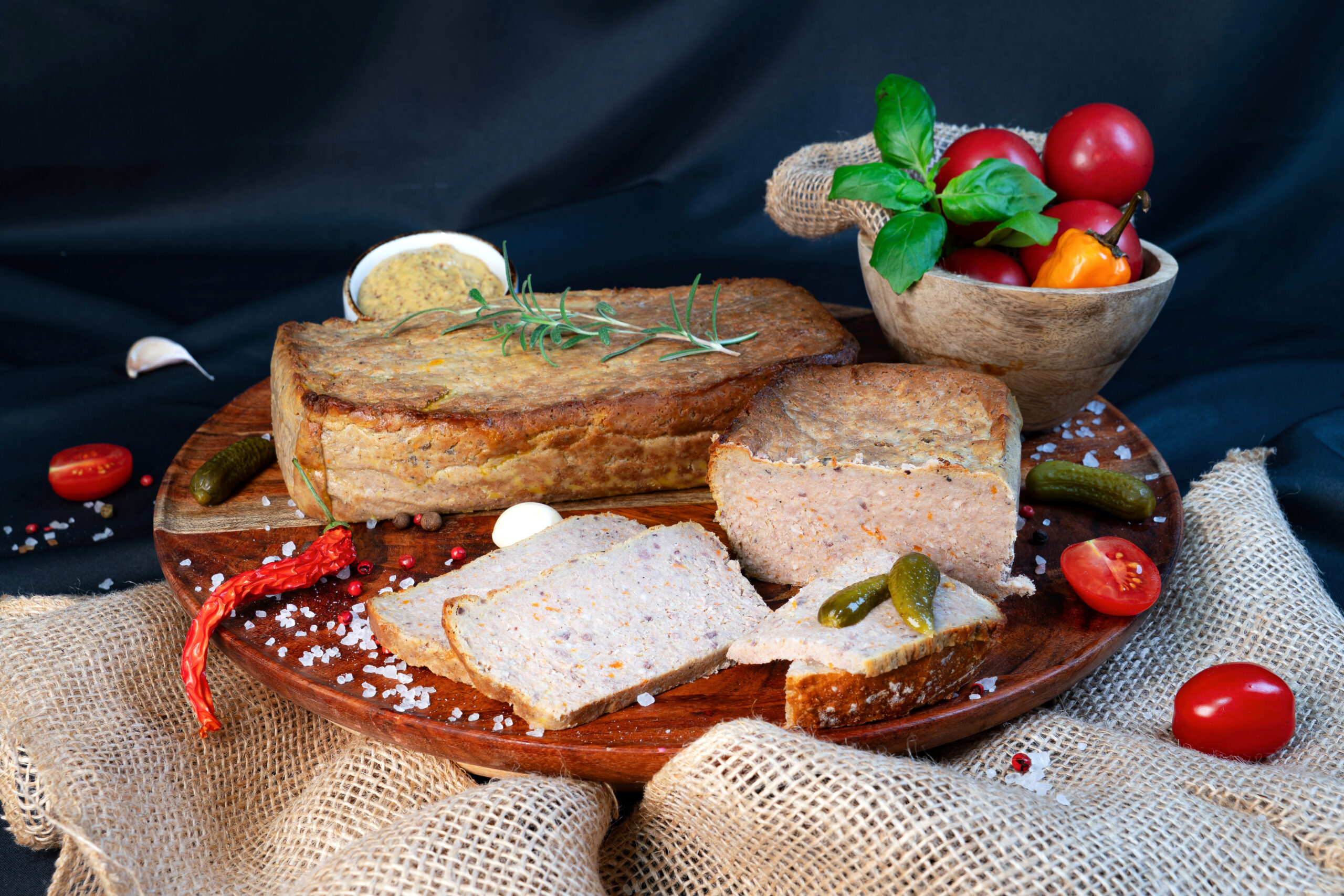 Pasztet domowy pieczony 450g - obrazek 2